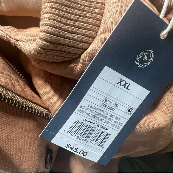 NWT Universal Thread Quilted Utility Jacket Tan Plus Size XXL NEW - Picture 14 of 14